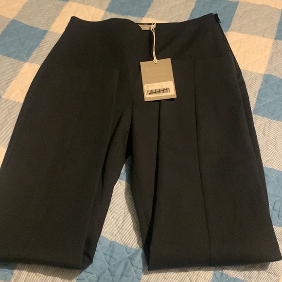 Everlane The Side-Zip Work Pant navy blue high rise ankle skinny seamed back 2 - Picture 6 of 14
